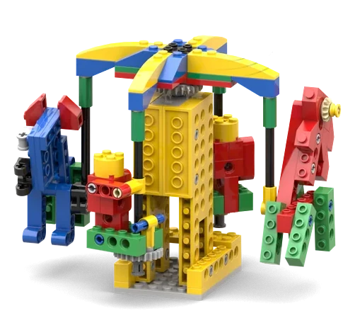 Brick-built merry-go-round